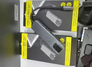 5 in 1 USB Type C Hub Hdmi USB C Rj45 Lan Port