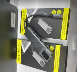 USB Type C 5 in 1 Multiport Adapter to HDMI for Macbook