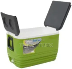 Green 57L Ice Cooler Box