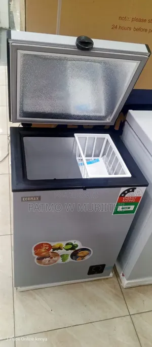 Deep Freezer, 109L Ecomax Deep Chest Freezer Brand New