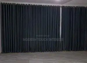 Black Cotton Curtains