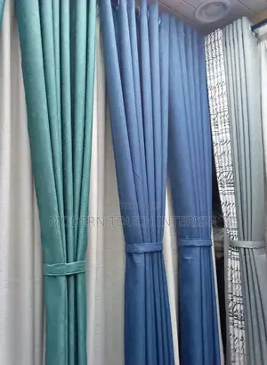 Modern Stylish Poly-Cotton Curtains