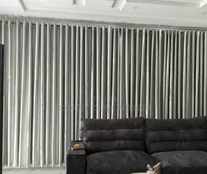 Grey Polycotton Curtain