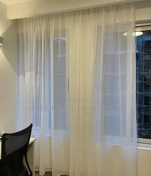 Plain White Heavy Sheer