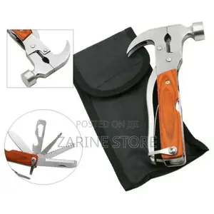 15 in 1 Multifunctional Claw Hammer With Wooden Handle