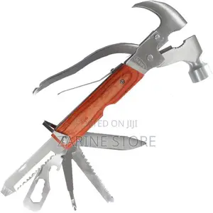 15 in 1 Claw Hammer With Screwdriver, Knife, Saw,