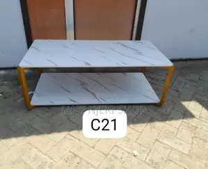 White Executive MDF Marble Table MD/F-2