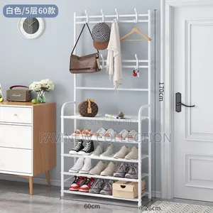 3 in 1 Five Tier Storage Rack/Hanger