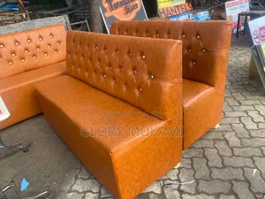 Brown Restaurants and Bar Couches