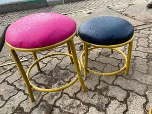 Pink and Black Pedicure Chairs