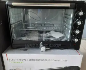 TLAC 100L Electric Oven Conventional 2800W 4 Stage Switch TC
