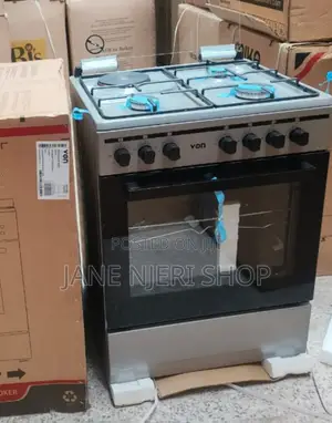 60*60 VON Cooker 3 Gas + 1 Electric Standing Cooker v/N3