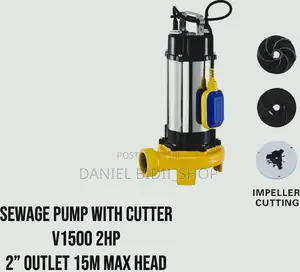 Sewage Pump With Impeller Cutter 2inch 2hp