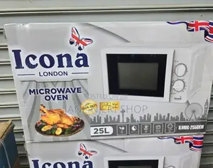 White 25 Litres Icona Manual Microwave Oven IC/M25