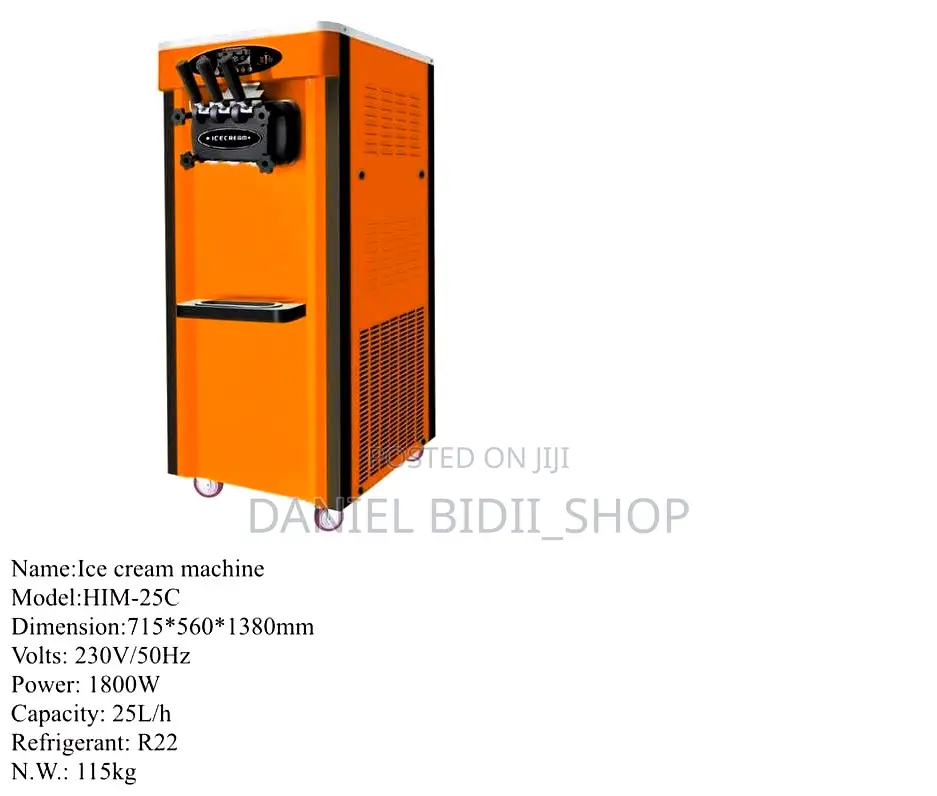 Ice Cream Machine 1800w 25ltr