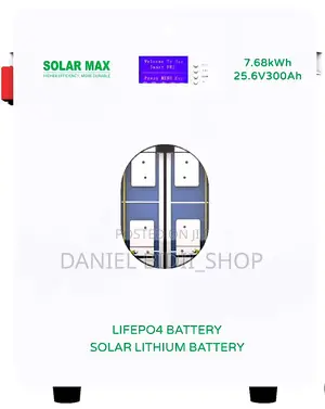 7.68kw 25.6 Very 300ah Solar Lithium Battery Lifepo4