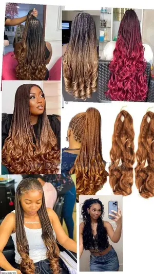 French Curls Braids