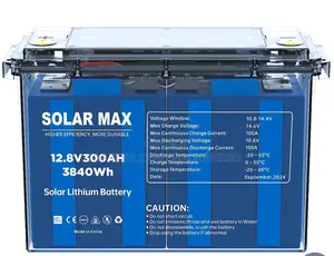 Solarmax 12.8v 300ah 3840watts Solar Lithium Battery