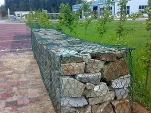 Gabion Boxes/Wire (PVC Coated)