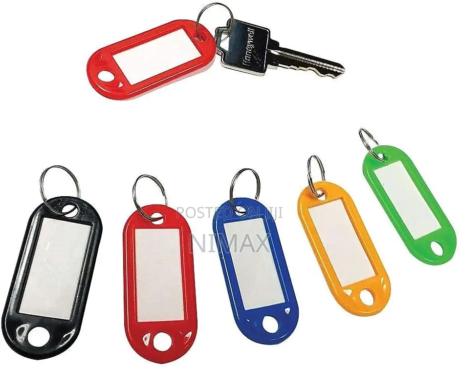 Key Tags With Ring for Labelling Key Tags 50pcs