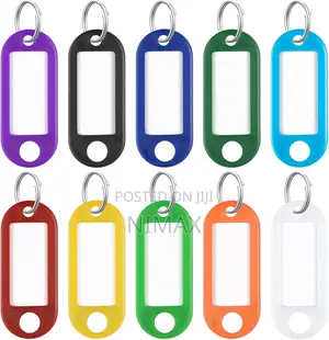 Key Tags With Ring for Labelling Key Tags 50pcs