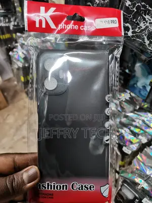 Case for Itel S18 Pro Liquid Silicone Protective Case-Black