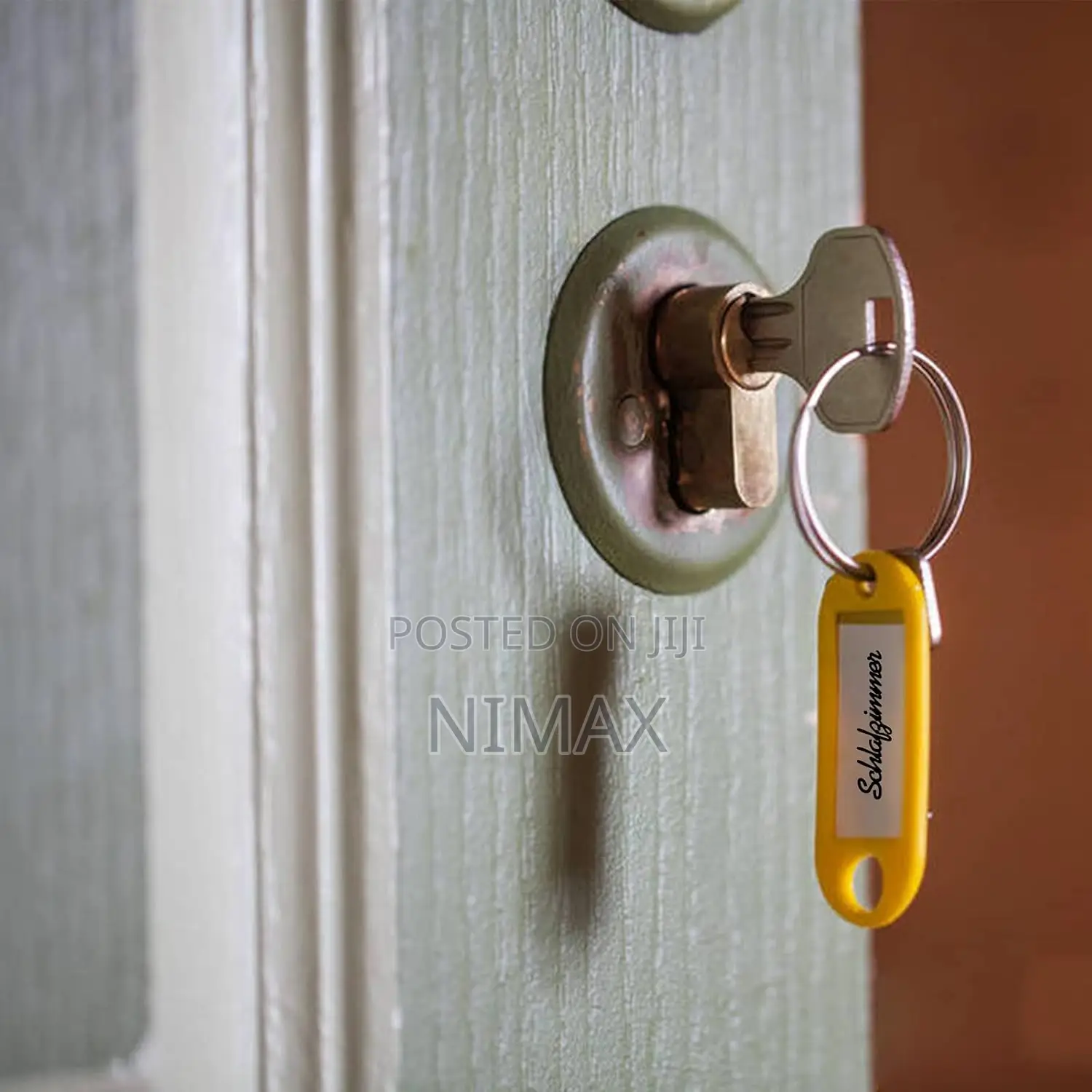 Pack of 50pcs Key Tags With Split Rings Plastic ID Name