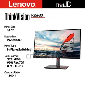 Lenovo P25i-30 Thinkvision 24.5" FHD Monitor Available
