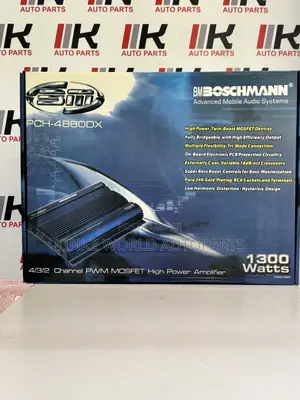 Boschmann PCH-4880DX 1300 Watts Bridgeable Car Amplifier