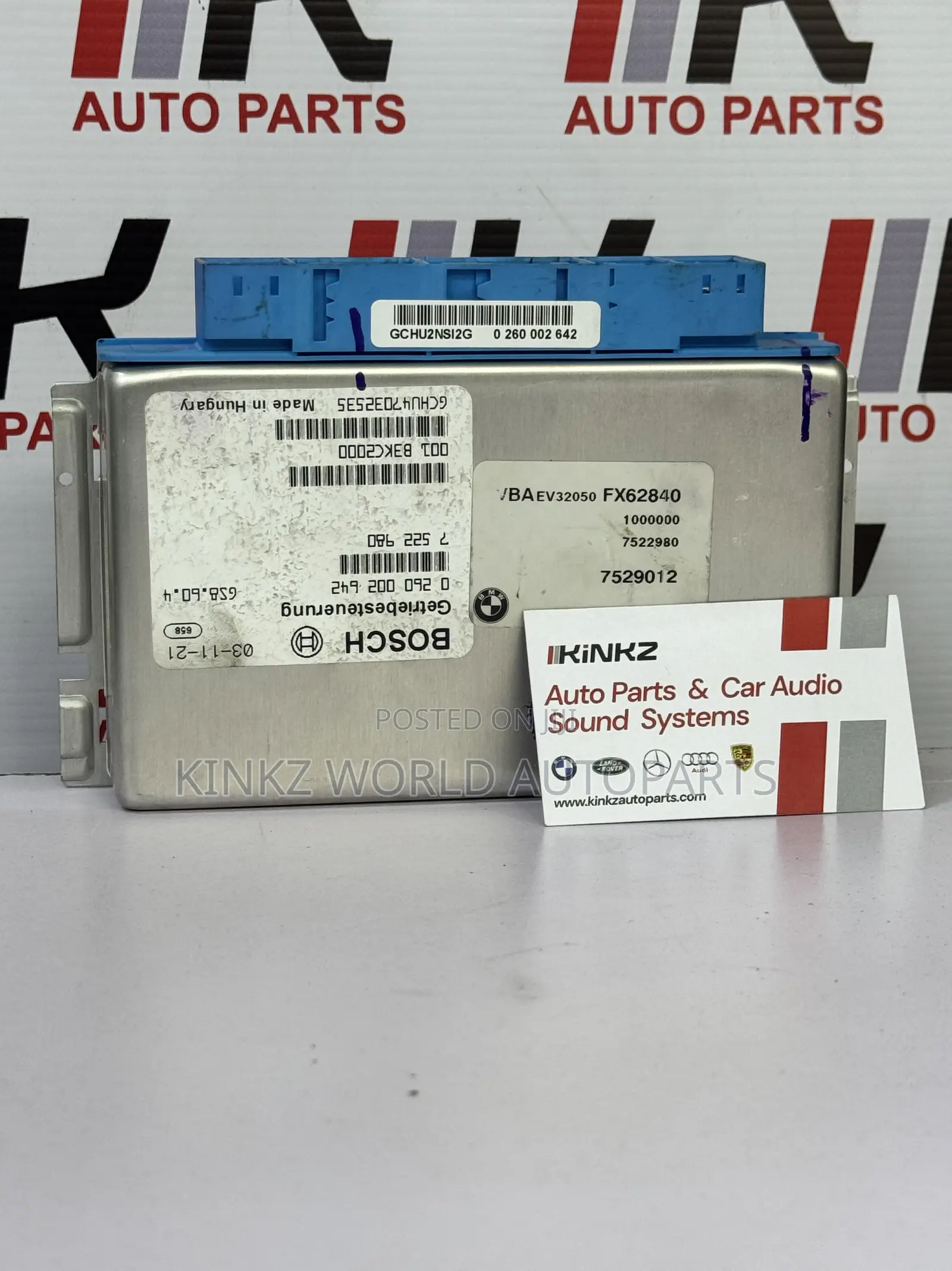 BMW E39, E46, E85 Transmission Egs Control Module 7522980