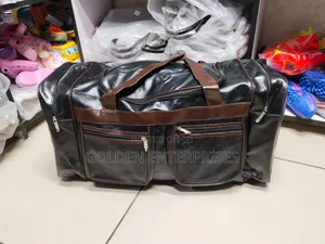 Large Pu Leather Travel Luggage Bag