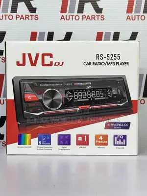 JVC RS-5255 Single Din Car Radio .Bluetooth and USB Ports