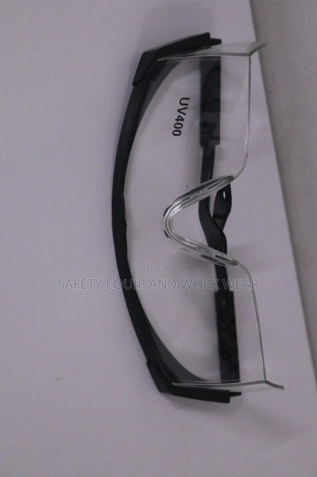 Dark Frame Safety Glasses