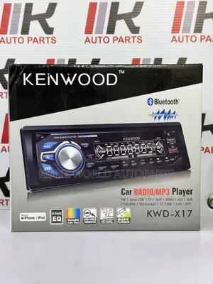 KENWOOD KWD-X17 Single Din Car Radio Bluetooth and USB Ports