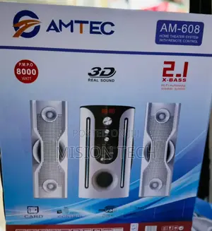 Amtec AM-608-2.1 Speaker System 8000W Woofer