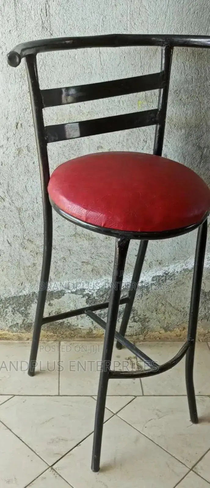 Red Counter/Bar Stool