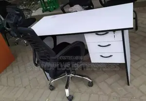 Office Desk With Headrest Chair