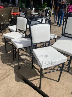 Restaurants and Bar White Chairs