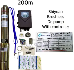 Dc Brushless Submersible Pump 2200w 200mtrs