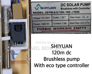 120m Dc Submersible Waterpump With Eco Type Controller