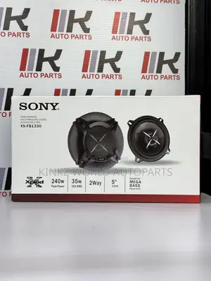 Sony XS-FB1330 5.25" 240W 3-Way Car Door Speakers-Tweeter,