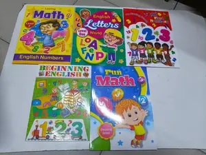 A Set of 5 Early Educational Books