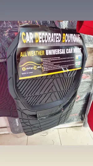 Universal Heavy Duty Black All Weather Floor Mats