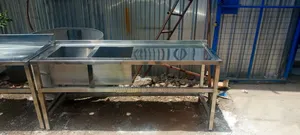 Washing 5fits Double Sinks, Stainless