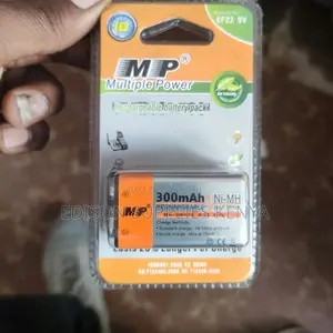 Multiple Power 9v Battery Rechargeable 300mah Ni-mh 9 Volt