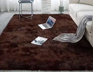 Dark Brown Fluffy Carpets