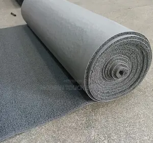 High-Quality Anti-Slip Grey PVC Spaghetti Carpet