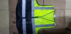 Luminous Green Multicolored Vests