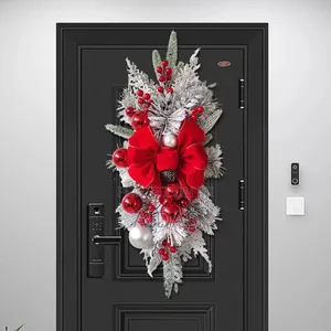 Decorative Christmass Wreath Pendants LED Lights