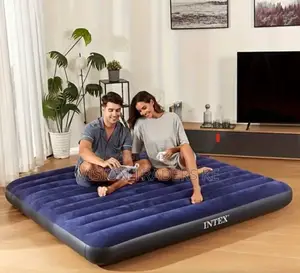 Portable INTEX 4*6 Inflatable Mattress With Electric Pump